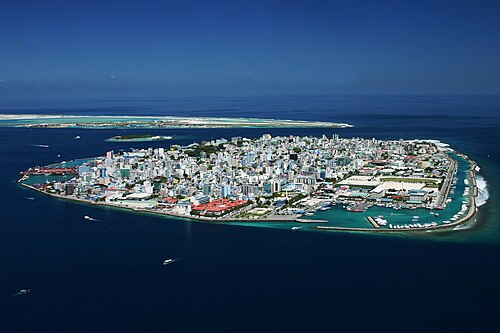 Malé, ibu kota Maladéwa.