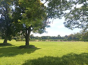 Manung Kangjeibung - the Polo Ground of the Meitei royalties, located inside the Kangla fort in Imphal.jpg