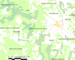 Poziția localității Saint-Pardoux-et-Vielvic