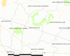 Map commune FR insee code 33420.png