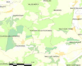 Poziția localității Fontenay-sous-Fouronnes