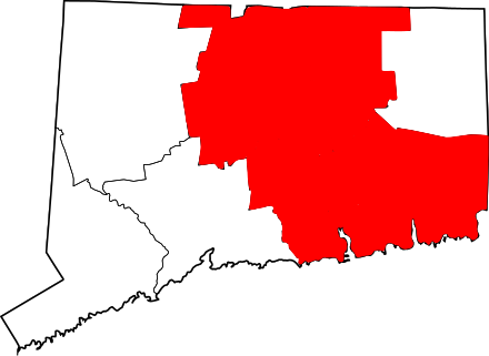 Map of Connecticut highlighting Hartford-West Hartford.svg