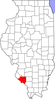 Map of Illinois highlighting Randolph County.svg