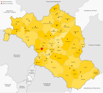 Mappa della diocesi