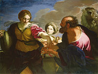 Маратта, Карло - Ребекка и Элиэзер у колодца - 1655-1657.jpg