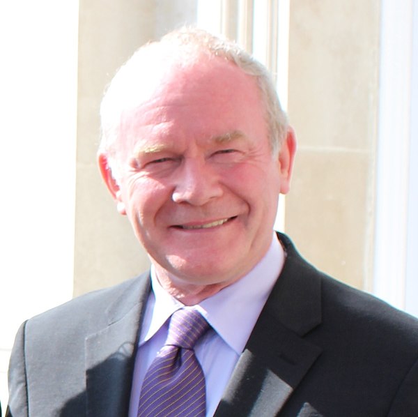 Martin McGuinness was part of an IRA delegation which took part in peace talks with British politician William Whitelaw, the Secretary of State for No