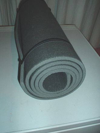 Rolled sleeping pad Mattress.jpg