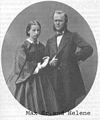 Max Weber Sr. and his wife Helene Weber (nee Fallenstein)