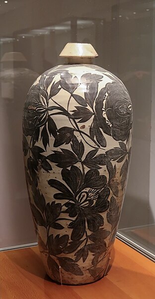 File:Meiping, Cizhou ware. Jin dynasty. Musée Guimet. EO 2063.jpg