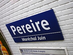 Metro de Paris - Ligne 3 - Pereire 02.jpg