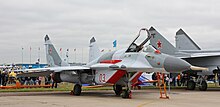 MiG-29SMT at the 2011 MAKS