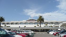 Pohled na budovu terminálu v roce 2008