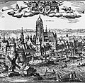 Frankfurt ok. 1612; sztych Matthäusa Meriana