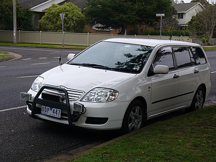 A mobile speed camera in Victoria. The cars used are completely unmarked, and there is no sign the vehicle is a speed camera car coming from behind.