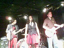 Morricone Youth performing in 2005