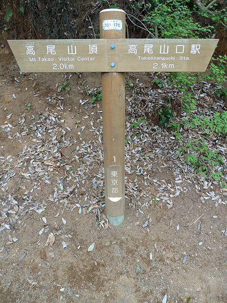 File:Mount Takao - Signpost (9409391474).jpg