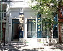 Maison-musée Carlos Gardel de Buenos Aires.