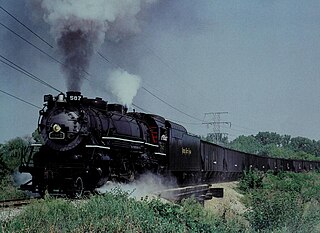 <span class="mw-page-title-main">Nickel Plate Road 587</span> Preserved NKP H-6o 2-8-2 locomotive