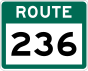 Route 236 shield