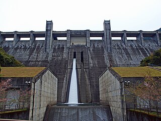 <span class="mw-page-title-main">Nakasujigawa Dam</span> Dam in Kōchi Prefecture, Japan