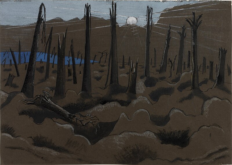 File:Nash, Paul - Sunrise, Inverness Copse - Google Art Project.jpg