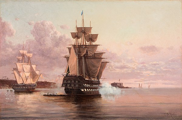 The Pedro I ship that took part in the Brazilian War of Independence.