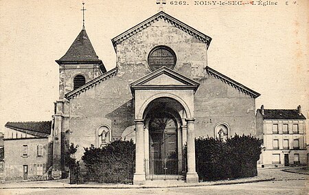 Noisy le Sec.Église Saint Étienne