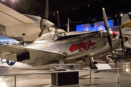 Betty Jo is one of two F-82B's in the NMUSAF collection at Wright-Patterson Air Force Base.