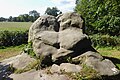 The Chiding Stone in Chiddingstone.