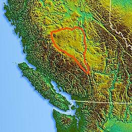 Relief nord-ouest ChilcotinPlateau.jpg