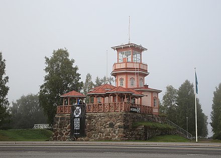 The Observatory, built over the castle ruins