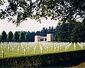 Cimetière américain de Seringes-et-Nesles où sont enterrés 6 012 soldats américains.