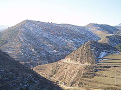 Vista de la ermita de la virgen de la Naranja