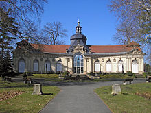 Roof lantern at Meuselwitz Orangery, Meuselwitz, Germany Orangerie Meuselwitz.JPG