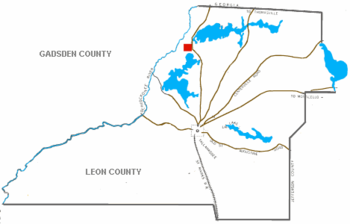 General location of Orchard Pond Plantation. Orchard Pond Plantation01.png