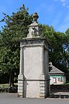 Isle Of Pin Road, Fullarton Park, Two Pedestals At Site Of Former Fullarton House
