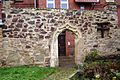 Portal in the parish garden