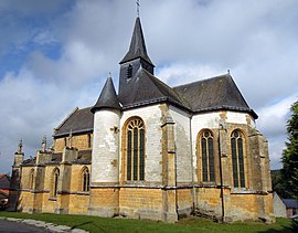 The church in Olizy-Primat