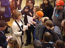Redford campaigning during the 2012 provincial election PC Alison Redford.jpg