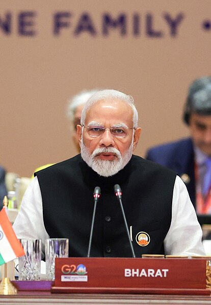 File:PM Modi Addressing G20 New Delhi Summit.jpg