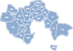 Plan gminy Chełmiec