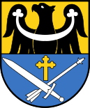 Wappen der Gmina Legnickie Pole