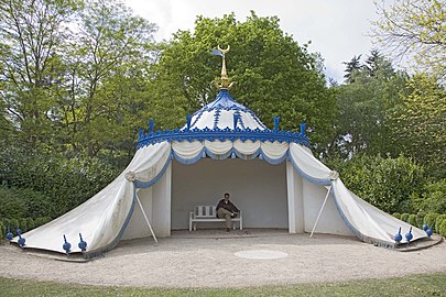 The rebuilt Turkish Tent
