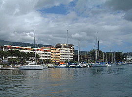 Papeete waterfront