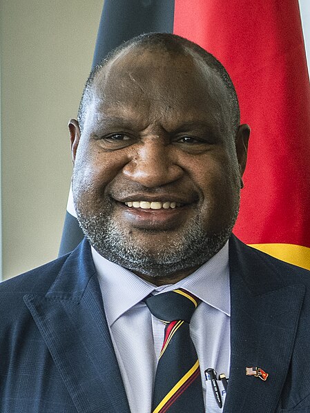 File:Papua New Guinea Prime Minister James Marape in Port Moresby