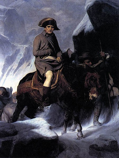 File:Paul Delaroche - Bonaparte Crossing the Alps - WGA6270.jpg