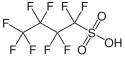 Perfluorobutanesulfonic asam.svg