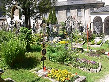 Petersfriedhof in der Altstadt