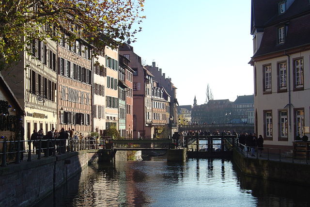 Quartier de la Petite France à Strasbourg