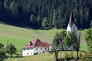 Deutsch: Pfarrkirche in Zienitzen, Friesach in Kärnten